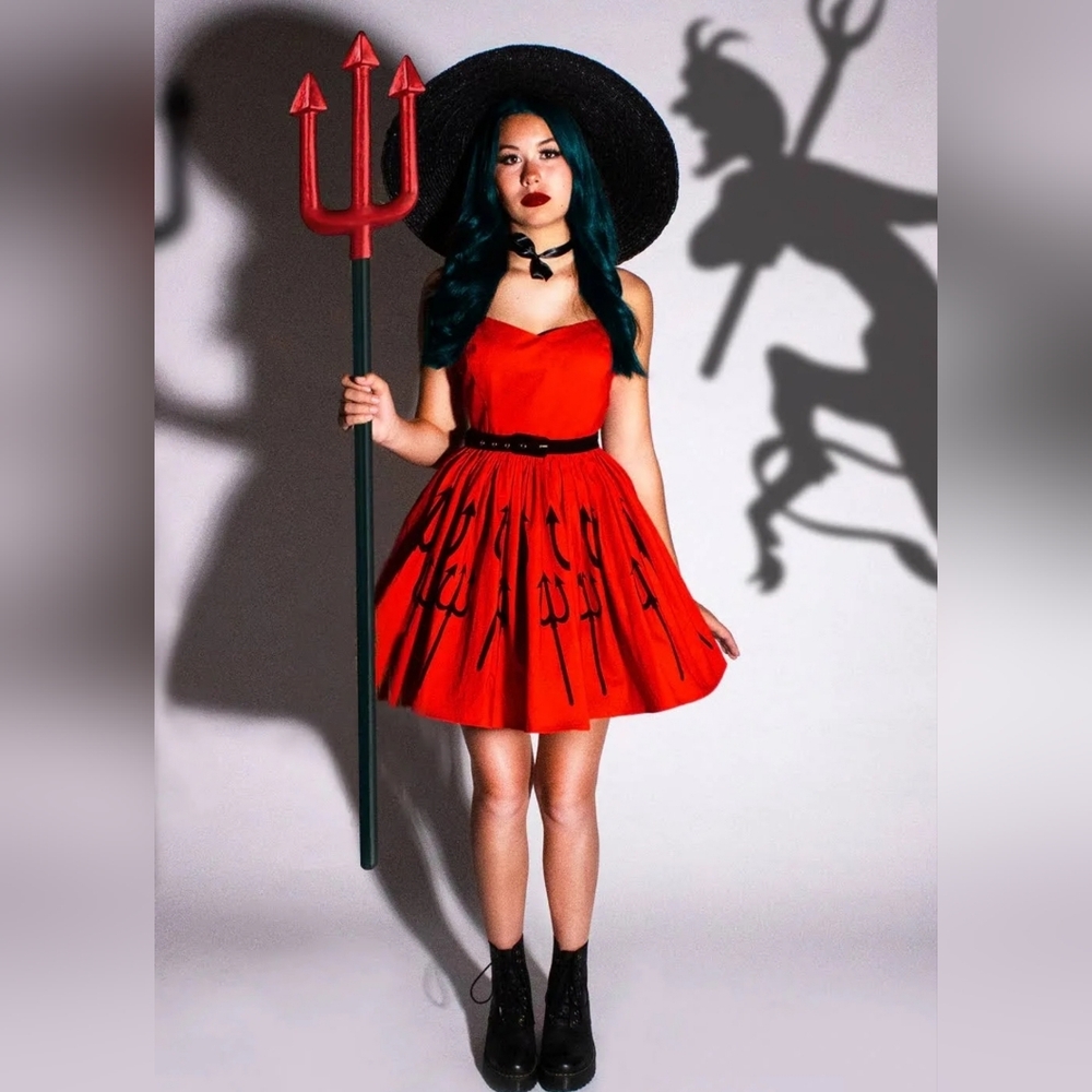 The Oblong Box Shop Lil' Devil Prudence Dress